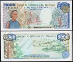 Руанда 5000 франков 1988г. P.22 UNC
