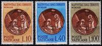 Ватикан 3 марки 1963г. п/с №372-74**