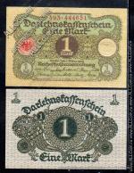 Германия 1 марка 1920 г. P.58 UNC