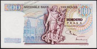 Бельгия 100 франков 18.05.1972г. Р.134в - UNC- - Бельгия 100 франков 18.05.1972г. Р.134в - UNC-
