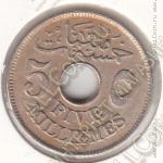31-172 Египет 5 милльем 1917г. КМ # 315 медно-никелевая 4,75гр.