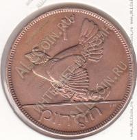 27-104 Ирландия 1 пенни 1928г. КМ # 3 бронза 9,45гр. 30,9мм