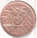 35-172 Германия 2 пфеннига 1911г. КМ # 16 D бронза 3,25гр. 20мм