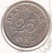 6-3 Дания 25 эре 1956 г. KM# 842.2 Медь-Никель 4,5 гр. 23,0 мм. - 6-3 Дания 25 эре 1956 г. KM# 842.2 Медь-Никель 4,5 гр. 23,0 мм.