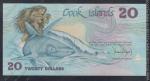 Кука острова 20 долларов 1987г. P.5 UNC