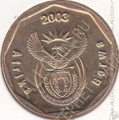 9-169 Южная Африка 50 центов 2003г. KM# 330 UNC бронза-сталь 5,0гр 22,0мм - 9-169 Южная Африка 50 центов 2003г. KM# 330 UNC бронза-сталь 5,0гр 22,0мм