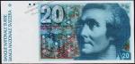 Швейцария 20 франков 1982г. P.55d(55) - UNC