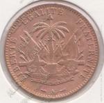 2-167 Гаити 1 сентим 1886A г. KM# 48 бронза 