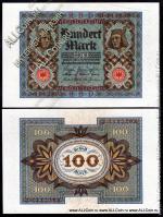 Германия 100 марок 1920г. P.69 АUNC