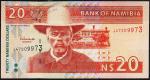 Намибия 20 долларов 2002г. P.6 UNC