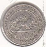 29-43 Восточная Африка 50 центов 1948г. КМ # 30 медно-никелевая 3,89гр. 