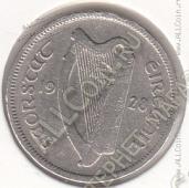 27-106 Ирландия 6 пенсов 1928г. КМ # 5 никель 4,54гр. 20,8мм - 27-106 Ирландия 6 пенсов 1928г. КМ # 5 никель 4,54гр. 20,8мм