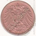 35-174 Германия 2 пфеннига 1912г. КМ # 16 A бронза 3,25гр. 20мм