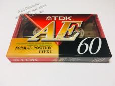 Аудио Кассета TDK AE 60 1996 год. / Японский рынок / - Аудио Кассета TDK AE 60 1996 год. / Японский рынок /