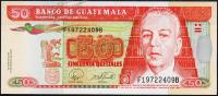 Банкнота Гватемала 50 кетцаль 2007 года. P.113в - UNC