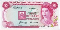 Банкнота Бермуды 5 долларов 1978 года. P.29a - UNC