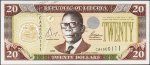 Банкнота Либерия 20 долларов 2004 года. P.28в - UNC