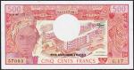 Камерун 500 франков 1983г. P.15d(2) - UNC