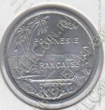 арт502 Французская Полинезия 1 франк 1979г. КМ#11 UNC