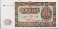 ГДР (Германия) 100 марок 1955г. P.21 UNC 