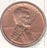 26-119 США 1 цент 1946 г. KM# A 132 медь-цинк 3,11гр 19,0мм