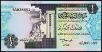 Ливия 1/2 динара 1991-93г. P.58в - UNC