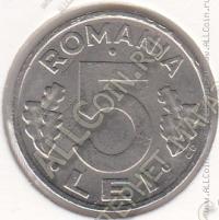 31-42 Румыния 5 леев 1993г. КМ # 114 сталь покрытая никелем 3,3гр. 21мм