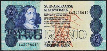 Южная Африка 2 рандa 1990г. Р.118e - UNC - Южная Африка 2 рандa 1990г. Р.118e - UNC
