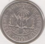 25-71 Гаити 20 сентим 1907г.