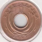 38-8 Восточная Африка 1 цент 1957г. Бронза 