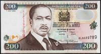 Кения 200 шиллингов 2000г. P.38е - UNC