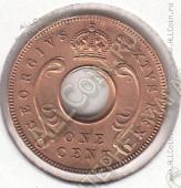 19-49 Восточная Африка 1 цент 1952г. КМ # 32 бронза 1,7гр. - 19-49 Восточная Африка 1 цент 1952г. КМ # 32 бронза 1,7гр.