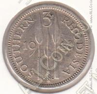 8-172 Южная Родезия 3 пенса 1948г. КМ # 20 медно-никелевая 1,41гр.16мм 