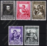 Ватикан 5 марок 1964г. п/с №387-91**