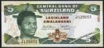 Свазиленд 5 эмалангени 1990г. P.19a - UNC