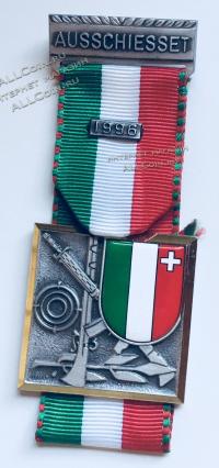 #092 Швейцария спорт Медаль Знаки