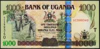 Уганда 1000 шиллингов 2005г. P.43а - UNC