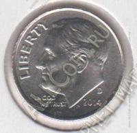 США 10 центов 2014D КМ#195a (арт346)