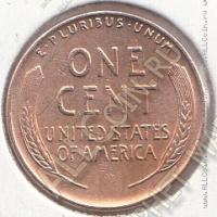 21-127 США 1 цент 1941г. КМ # 132  бронза 3,11гр. 19мм