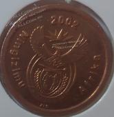 Н2-144 Африка 5 центов 2002г. Бронза. - Н2-144 Африка 5 центов 2002г. Бронза.