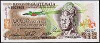 Гватемала 1/2 кетцаль 1982г. P.58с(5) - UNC
