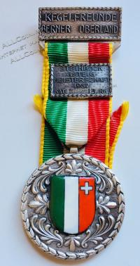 #011 Швейцария спорт Медаль Знаки