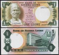 Сьерра-Леоне 1 леоне 1978г. P.5b -  UNC