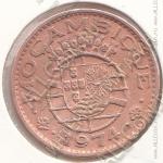 31-112 Мозамбик 1 эскудо 1947г. КМ # 82 бронза 8,0гр. 26мм