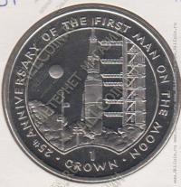 8-33 Гибралтар 1 крона 1994г. КМ#272 UNC