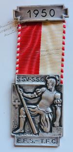 #012 Швейцария спорт Медаль Знаки
