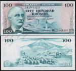 Исландия 100 крон 1961г. P.44(2) UNC