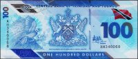 Банкнота Тринидад и Тобаго 100 долларов 2019 года. P.NEW - UNC