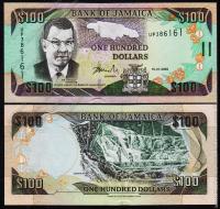 Ямайка 100$ 2004г. P.84в - UNC