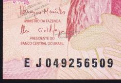 Банкнота Бразилия 10 реал 2010 (17) года. Р.NEW - UNC - Банкнота Бразилия 10 реал 2010 (17) года. Р.NEW - UNC